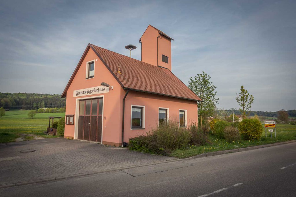 Feuerwehrgerätehaus in Ungetsheim bei Feuchtwangen